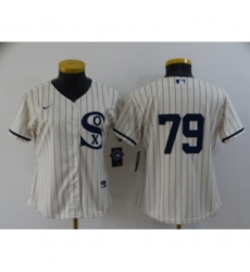 Women's Chicago White Sox #79 Jose Abreu Cream 2021 Field of Dreams Jersey Women's Chicago White Sox #79 Jose Abreu Cream 2021 Field of Dreams Jersey