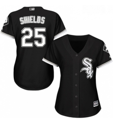 Womens Majestic Chicago White Sox 33 James Shields Authentic Black Alternate Home Cool Base MLB Jersey Womens Majestic Chicago White Sox 33 James Shields Authentic Black Alternate Home Cool Base MLB Jersey