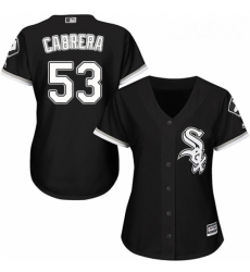 Womens Majestic Chicago White Sox 53 Welington Castillo Authentic Black Alternate Home Cool Base MLB Jersey Womens Majestic Chicago White Sox 53 Welington Castillo Authentic Black Alternate Home Cool Base MLB Jersey