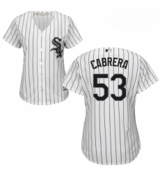 Womens Majestic Chicago White Sox 53 Welington Castillo Replica White Home Cool Base MLB Jersey Womens Majestic Chicago White Sox 53 Welington Castillo Replica White Home Cool Base MLB Jersey