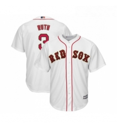 Youth Boston Red Sox 3 Babe Ruth Authentic White 2019 Gold Program Cool Base Baseball Jersey Youth Boston Red Sox 3 Babe Ruth Authentic White 2019 Gold Program Cool Base Baseball Jersey