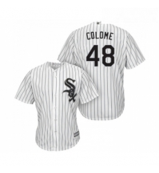 Youth Chicago White Sox 48 Alex Colome Replica White Home Cool Base Baseball Jersey Youth Chicago White Sox 48 Alex Colome Replica White Home Cool Base Baseball Jersey