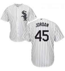 Youth Majestic Chicago White Sox 45 Michael Jordan Replica White Home Cool Base MLB Jersey Youth Majestic Chicago White Sox 45 Michael Jordan Replica White Home Cool Base MLB Jersey