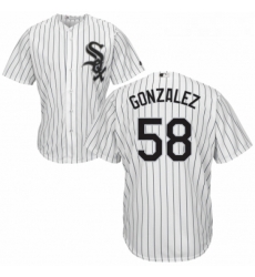 Youth Majestic Chicago White Sox 58 Miguel Gonzalez Authentic White Home Cool Base MLB Jersey Youth Majestic Chicago White Sox 58 Miguel Gonzalez Authentic White Home Cool Base MLB Jersey