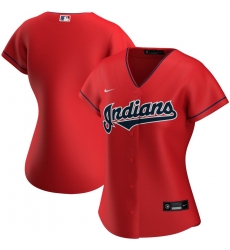 Cleveland Indians Nike Women Alternate 2020 MLB Team Jersey Red Cleveland Indians Nike Women Alternate 2020 MLB Team Jersey Red