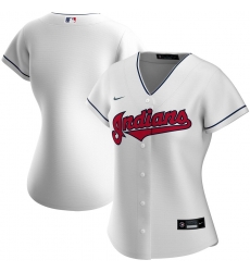 Cleveland Indians Nike Women Home 2020 MLB Team Jersey White Cleveland Indians Nike Women Home 2020 MLB Team Jersey White