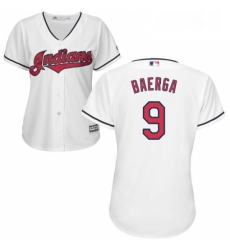 Womens Majestic Cleveland Indians 9 Carlos Baerga Authentic White Home Cool Base MLB Jersey Womens Majestic Cleveland Indians 9 Carlos Baerga Authentic White Home Cool Base MLB Jersey