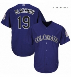 Youth Majestic Colorado Rockies 19 Charlie Blackmon Authentic Purple Alternate 1 Cool Base MLB Jersey Youth Majestic Colorado Rockies 19 Charlie Blackmon Authentic Purple Alternate 1 Cool Base MLB Jersey