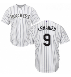 Youth Majestic Colorado Rockies 9 DJ LeMahieu Authentic White Home Cool Base MLB Jersey Youth Majestic Colorado Rockies 9 DJ LeMahieu Authentic White Home Cool Base MLB Jersey