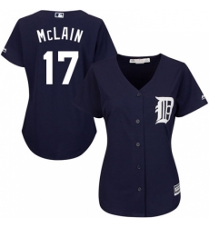 Womens Majestic Detroit Tigers 17 Denny McLain Authentic Navy Blue Alternate Cool Base MLB Jersey Womens Majestic Detroit Tigers 17 Denny McLain Authentic Navy Blue Alternate Cool Base MLB Jersey
