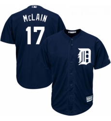 Youth Majestic Detroit Tigers 17 Denny McLain Replica Navy Blue Alternate Cool Base MLB Jersey Youth Majestic Detroit Tigers 17 Denny McLain Replica Navy Blue Alternate Cool Base MLB Jersey