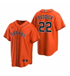 Mens Nike Houston Astros 22 Josh Reddick Orange Alternate Stitched Baseball Jerse Mens Nike Houston Astros 22 Josh Reddick Orange Alternate Stitched Baseball Jerse