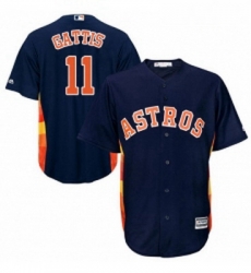 Youth Majestic Houston Astros 11 Evan Gattis Authentic Navy Blue Alternate Cool Base MLB Jersey Youth Majestic Houston Astros 11 Evan Gattis Authentic Navy Blue Alternate Cool Base MLB Jersey