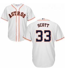 Youth Majestic Houston Astros 33 Mike Scott Replica White Home Cool Base MLB Jersey Youth Majestic Houston Astros 33 Mike Scott Replica White Home Cool Base MLB Jersey