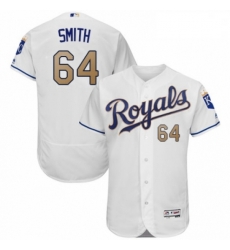 Mens Majestic Kansas City Royals 64 Burch Smith White Flexbase Authentic Collection MLB Jersey Mens Majestic Kansas City Royals 64 Burch Smith White Flexbase Authentic Collection MLB Jersey