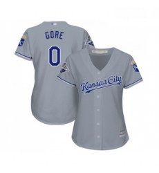 Womens Kansas City Royals 0 Terrance Gore Replica Grey Road Cool Base Baseball Jersey Womens Kansas City Royals 0 Terrance Gore Replica Grey Road Cool Base Baseball Jersey