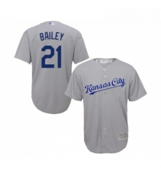 Youth Kansas City Royals 21 Homer Bailey Replica Grey Road Cool Base Baseball Jersey Youth Kansas City Royals 21 Homer Bailey Replica Grey Road Cool Base Baseball Jersey
