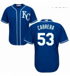 Youth Majestic Kansas City Royals 53 Melky Cabrera Authentic Blue Alternate 2 Cool Base MLB Jersey Youth Majestic Kansas City Royals 53 Melky Cabrera Authentic Blue Alternate 2 Cool Base MLB Jersey