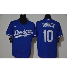 Dodgers 10 Justin Turner Royal 2020 Nike Cool Base Jersey Dodgers 10 Justin Turner Royal 2020 Nike Cool Base Jersey