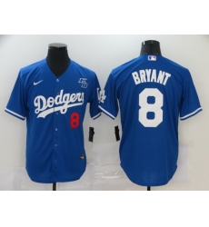 Dodgers 8 Kobe Bryant Royal 2020 Nike KB Cool Base Jersey Dodgers 8 Kobe Bryant Royal 2020 Nike KB Cool Base Jersey