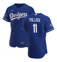 Men Los Angeles Dodgers 11 AJ Pollock Men Nike Royal Alternate 2020 World Series Bound Flex Base Player MLB Jersey Men Los Angeles Dodgers 11 AJ Pollock Men Nike Royal Alternate 2020 World Series Bound Flex Base Player MLB Jersey