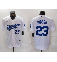 Men Los Angeles Dodgers 23 Kirk Gibson White Cool Base Stitched Baseball Jersey 5 Men Los Angeles Dodgers 23 Kirk Gibson White Cool Base Stitched Baseball Jersey 5