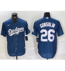 Men Los Angeles Dodgers 26 Tony Gonsolin Blue Cool Base Stitched Baseball Jersey Men Los Angeles Dodgers 26 Tony Gonsolin Blue Cool Base Stitched Baseball Jersey