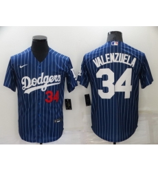 Men Los Angeles Dodgers 34 Toro Valenzuela Navy Cool Base Stitched jersey Men Los Angeles Dodgers 34 Toro Valenzuela Navy Cool Base Stitched jersey