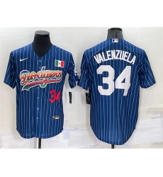 Men Los Angeles Dodgers 34 Toro Valenzuela Navy Mexico Rainbow Cool Base Stitched Baseball Jersey Men Los Angeles Dodgers 34 Toro Valenzuela Navy Mexico Rainbow Cool Base Stitched Baseball Jersey