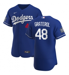 Men Los Angeles Dodgers 48 Brusdar Graterol Men Nike Royal Alternate 2020 World Series Bound Flex Base Player MLB Jersey Men Los Angeles Dodgers 48 Brusdar Graterol Men Nike Royal Alternate 2020 World Series Bound Flex Base Player MLB Jersey