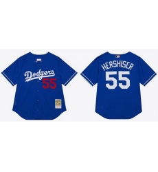 Men Los Angeles Dodgers 55 Orel Hershiser Royal Cool Base Stitched Baseball Jersey Men Los Angeles Dodgers 55 Orel Hershiser Royal Cool Base Stitched Baseball Jersey