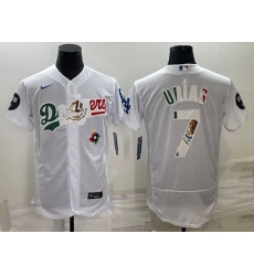 Men Los Angeles Dodgers 7 Julio Urias White With Vin Scully Patch Flex Base Stitched Baseball JerseyS Men Los Angeles Dodgers 7 Julio Urias White With Vin Scully Patch Flex Base Stitched Baseball JerseyS