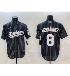 Men Los Angeles Dodgers 8 Enrique Hernandez Black Cool Base Stitched Baseball Jersey Men Los Angeles Dodgers 8 Enrique Hernandez Black Cool Base Stitched Baseball Jersey