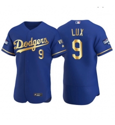 Men Los Angeles Dodgers 9 Gavin Lux Men Nike Authentic 2021 Gold Program World Series Champions MLB Jersey Royal Men Los Angeles Dodgers 9 Gavin Lux Men Nike Authentic 2021 Gold Program World Series Champions MLB Jersey Royal