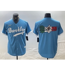 Men Los Angeles Dodgers Team Big Logo Light Blue Throwback Cool Base Stitched Baseball Jersey 4 Men Los Angeles Dodgers Team Big Logo Light Blue Throwback Cool Base Stitched Baseball Jersey 4