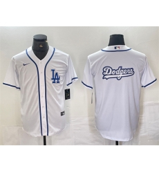 Men Los Angeles Dodgers Team Big Logo White Cool Base Stitched Baseball Jersey 1 Men Los Angeles Dodgers Team Big Logo White Cool Base Stitched Baseball Jersey 1