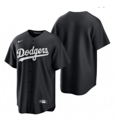 Men Men Los Angeles Dodgers All Black Cool Base Jersey Men Men Los Angeles Dodgers All Black Cool Base Jersey