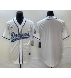 Men's Los Angeles Dodgers White Blank With Patch Cool Base Stitched Baseball Jerseys Men's Los Angeles Dodgers White Blank With Patch Cool Base Stitched Baseball Jerseys