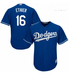 Mens Majestic Los Angeles Dodgers 16 Andre Ethier Replica Royal Blue Alternate Cool Base MLB Jersey Mens Majestic Los Angeles Dodgers 16 Andre Ethier Replica Royal Blue Alternate Cool Base MLB Jersey