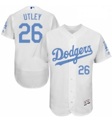 Mens Majestic Los Angeles Dodgers 26 Chase Utley Authentic White 2016 Fathers Day Fashion Flex Base Jersey Mens Majestic Los Angeles Dodgers 26 Chase Utley Authentic White 2016 Fathers Day Fashion Flex Base Jersey