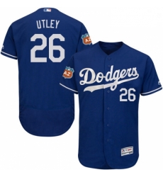Mens Majestic Los Angeles Dodgers 26 Chase Utley Royal Blue Flexbase Authentic Collection MLB Jersey Mens Majestic Los Angeles Dodgers 26 Chase Utley Royal Blue Flexbase Authentic Collection MLB Jersey