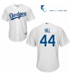 Mens Majestic Los Angeles Dodgers 44 Rich Hill Replica White Home Cool Base MLB Jersey Mens Majestic Los Angeles Dodgers 44 Rich Hill Replica White Home Cool Base MLB Jersey