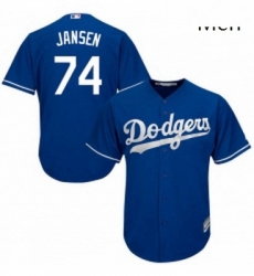 Mens Majestic Los Angeles Dodgers 74 Kenley Jansen Authentic Royal Blue Alternate Cool Base MLB Jersey Mens Majestic Los Angeles Dodgers 74 Kenley Jansen Authentic Royal Blue Alternate Cool Base MLB Jersey