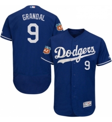 Mens Majestic Los Angeles Dodgers 9 Yasmani Grandal Royal Blue Flexbase Authentic Collection MLB Jersey Mens Majestic Los Angeles Dodgers 9 Yasmani Grandal Royal Blue Flexbase Authentic Collection MLB Jersey