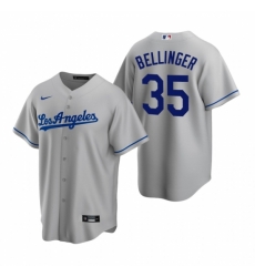 Mens Nike Los Angeles Dodgers 35 Cody Bellinger Gray Road Stitched Baseball Jerse Mens Nike Los Angeles Dodgers 35 Cody Bellinger Gray Road Stitched Baseball Jerse