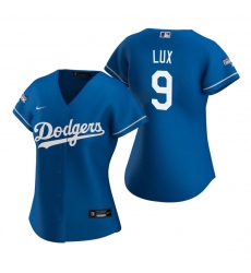 Women Los Angeles Dodgers 9 Gavin Lux Royal 2020 World Series Champions Replica Jersey Women Los Angeles Dodgers 9 Gavin Lux Royal 2020 World Series Champions Replica Jersey