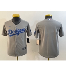Women Los Angeles Dodgers Blank Grey Stitched Jersey 28Run Small 29 Women Los Angeles Dodgers Blank Grey Stitched Jersey 28Run Small 29