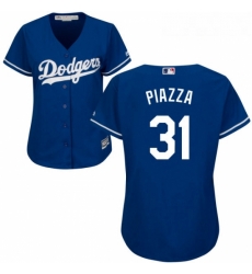Womens Majestic Los Angeles Dodgers 31 Mike Piazza Authentic Royal Blue Alternate Cool Base MLB Jersey Womens Majestic Los Angeles Dodgers 31 Mike Piazza Authentic Royal Blue Alternate Cool Base MLB Jersey