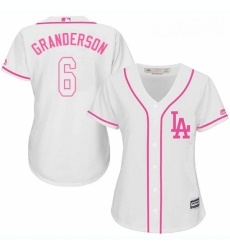 Womens Majestic Los Angeles Dodgers 6 Curtis Granderson Replica White Fashion Cool Base MLB Jersey Womens Majestic Los Angeles Dodgers 6 Curtis Granderson Replica White Fashion Cool Base MLB Jersey