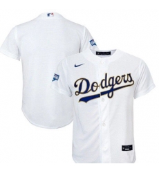 Youth Los Angeles Dodgers Blank Gold Trim Openning Day Game Champions Jersey Youth Los Angeles Dodgers Blank Gold Trim Openning Day Game Champions Jersey
